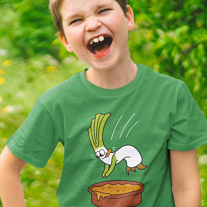 Samarreta calçot a la tarrina