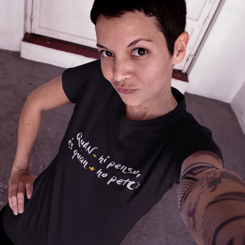 Quan menys hi penso, és quan més ho peto!