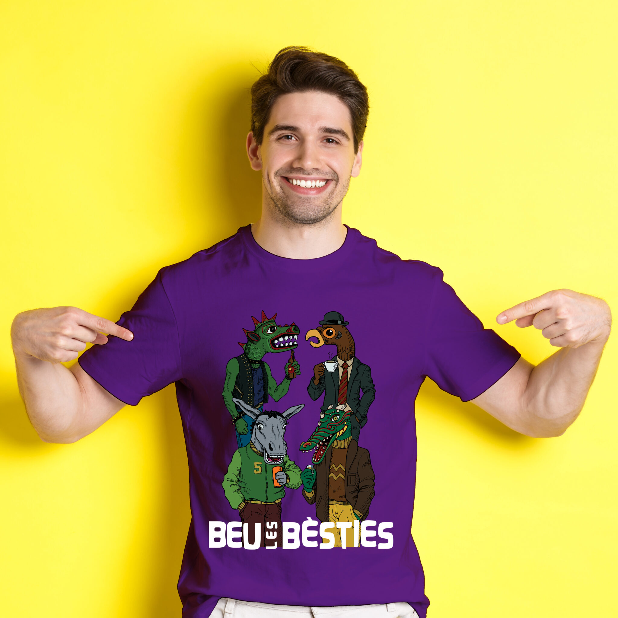 Samarreta Beu les Bèsties de Montblanc