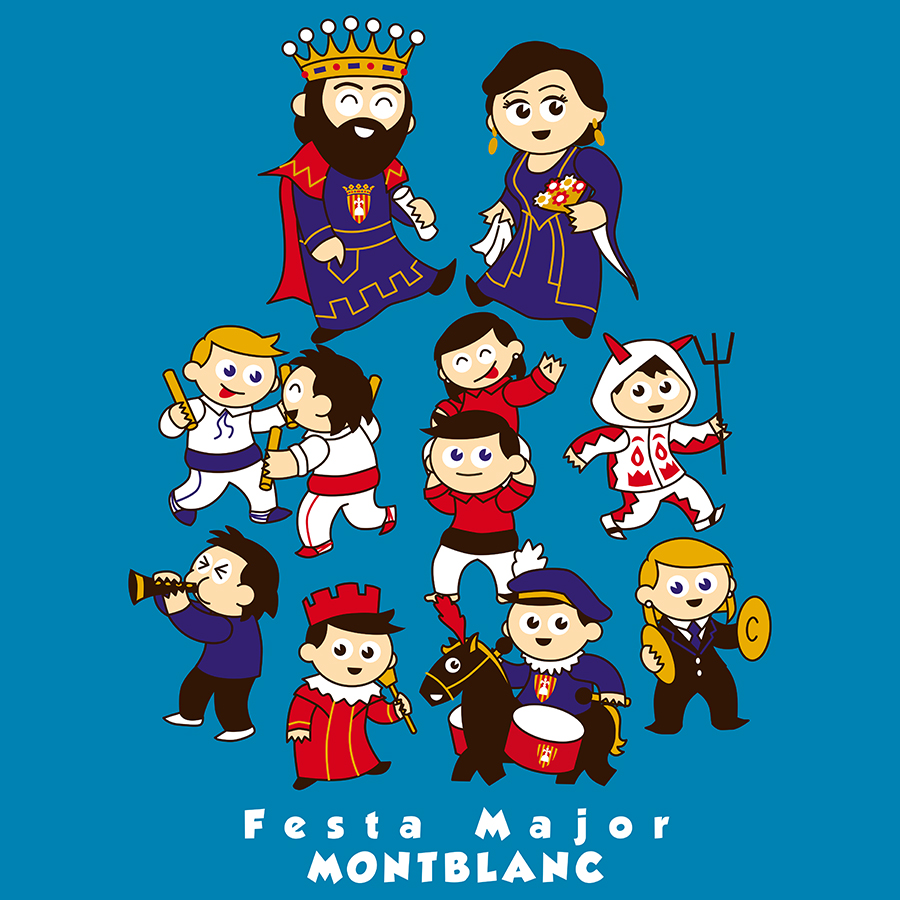 Samarreta seguici de Montblanc Samarreta seguici de Montblanc