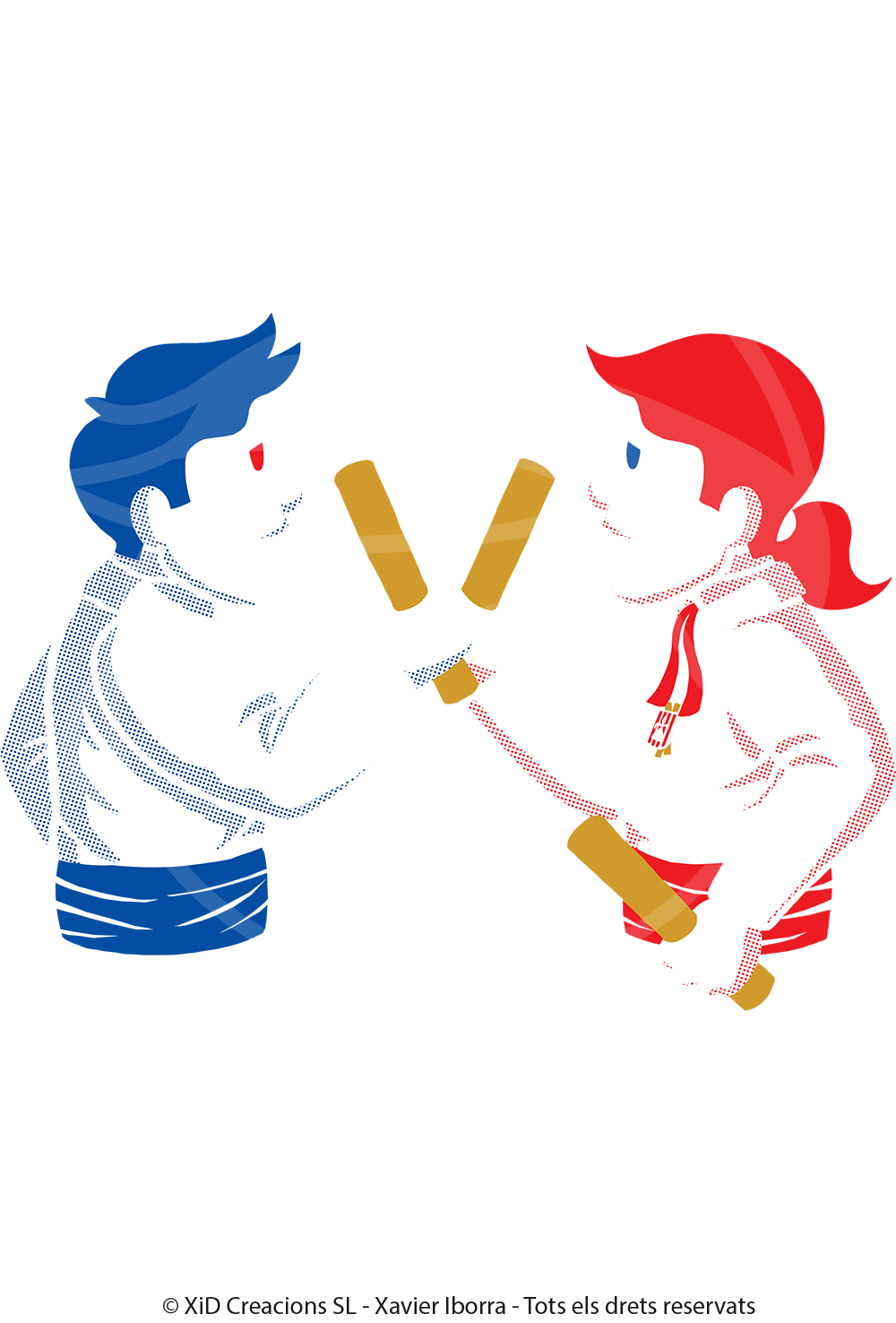 Samarreta Ball de Bastons de Montblanc Samarreta Ball de Bastons de Montblanc