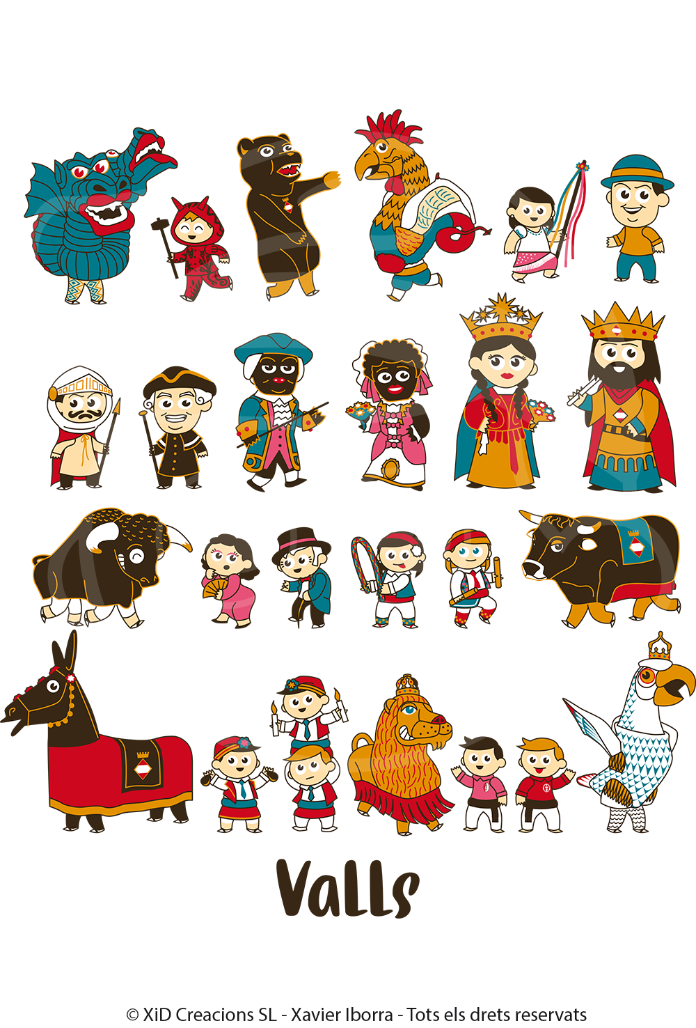 Samarreta seguici de Valls (2019) Samarreta seguici de Valls (2019)