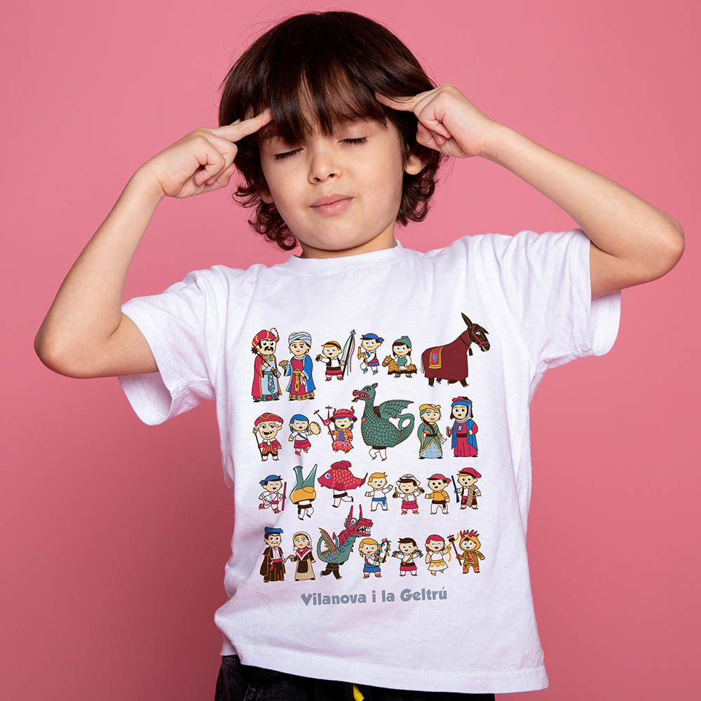 Samarreta Festa Major Vilanova blanca