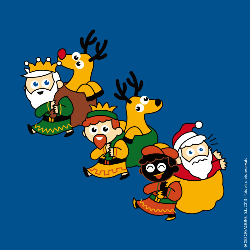 Samarreta Reis Mags VS Pare Noel Samarreta Reis Mags VS Pare Noel