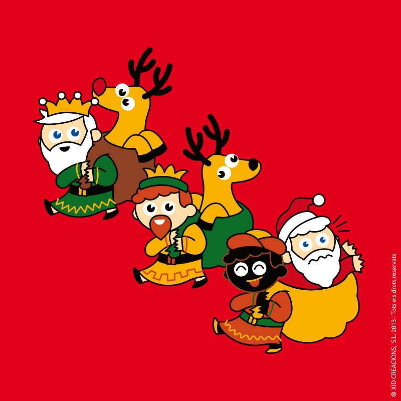 Samarreta Reis Mags VS Pare Noel Samarreta Reis Mags VS Pare Noel