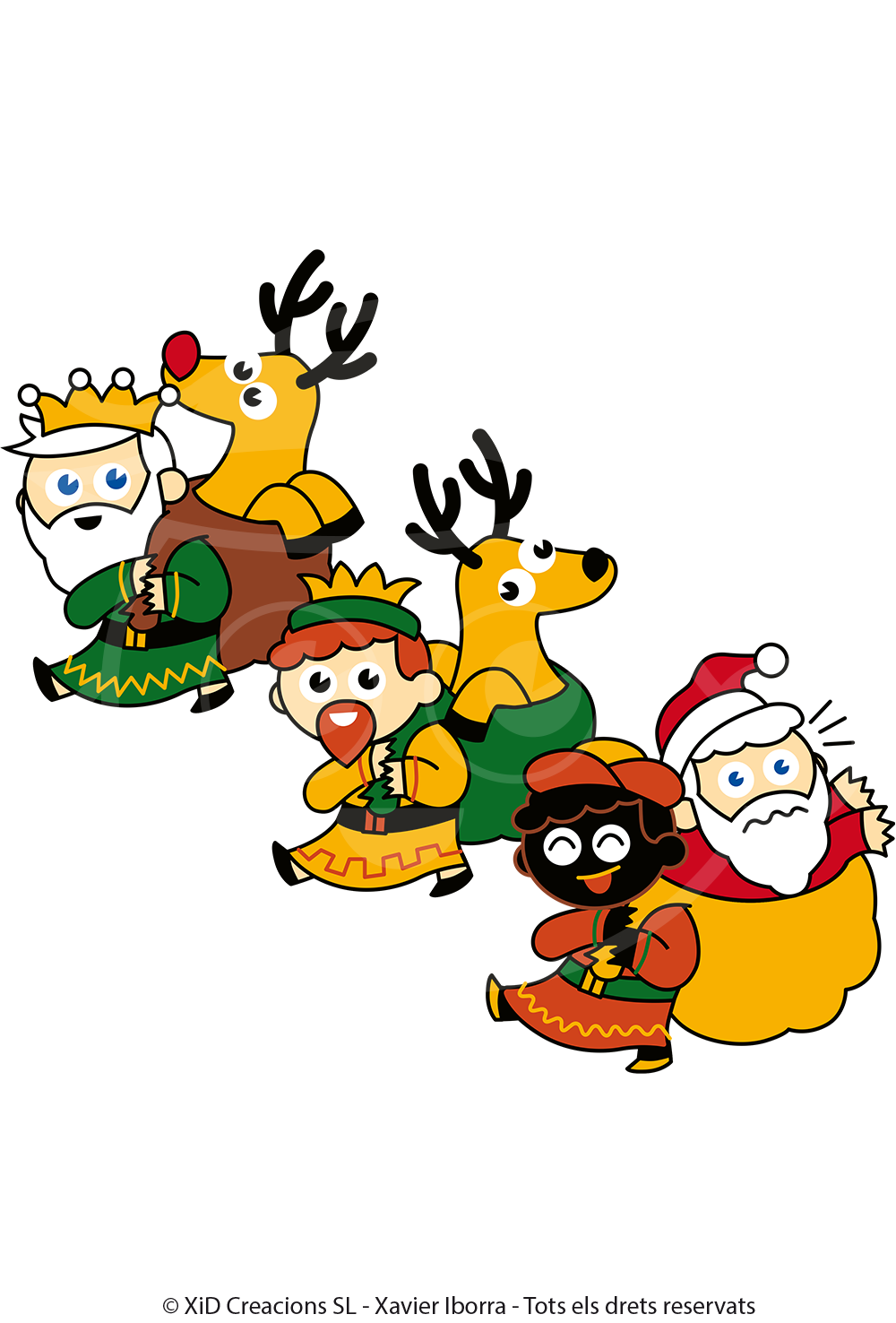 Samarreta Reis Mags VS Pare Noel Samarreta Reis Mags VS Pare Noel