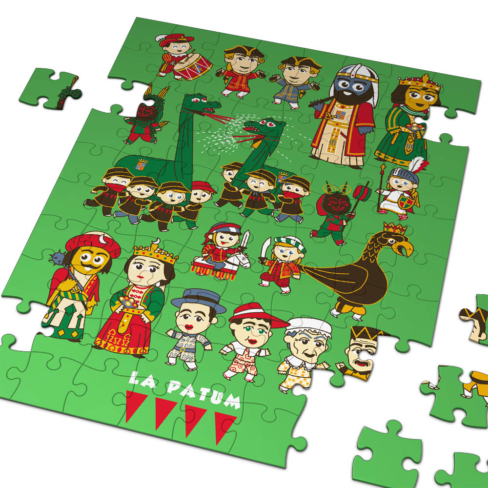 Trencaclosques Patum de Berga